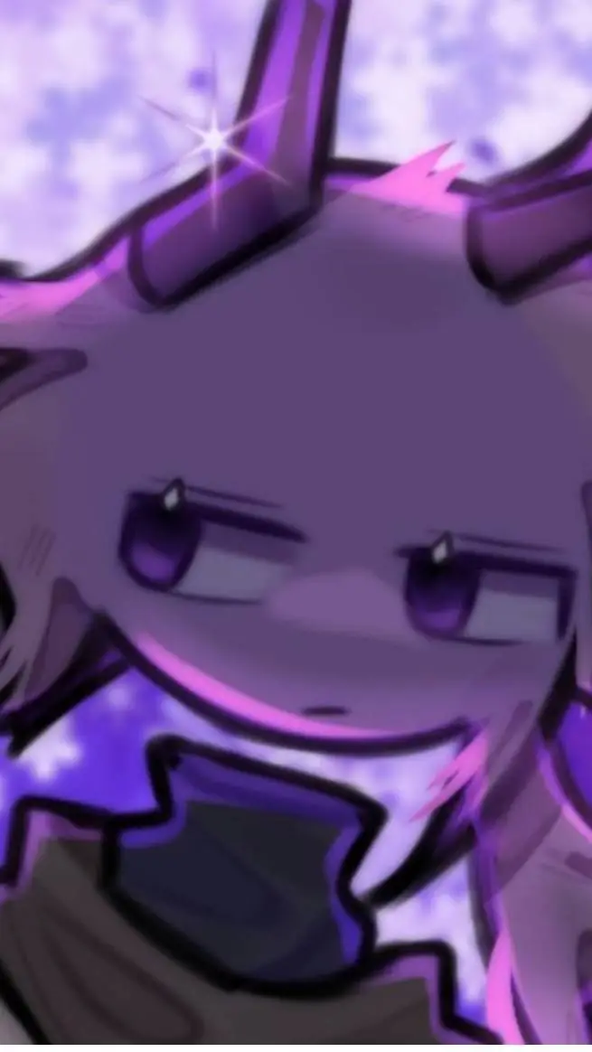 ai character: Durple  background