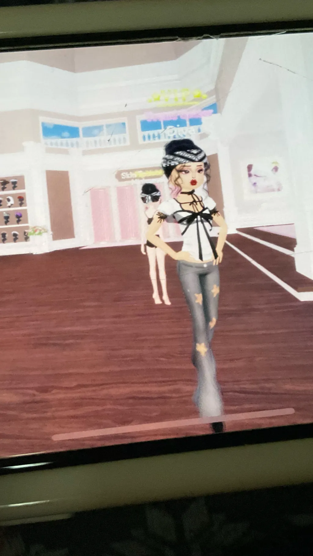 ai character: Dress to impress  background