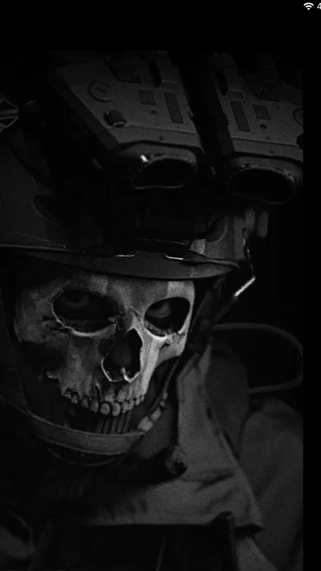 ai character: Ghost background