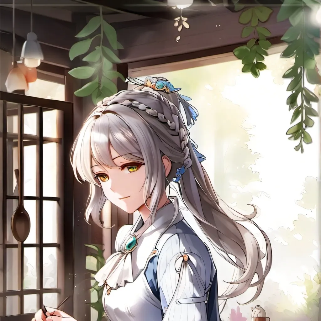 chat with ai character: Cook Girl