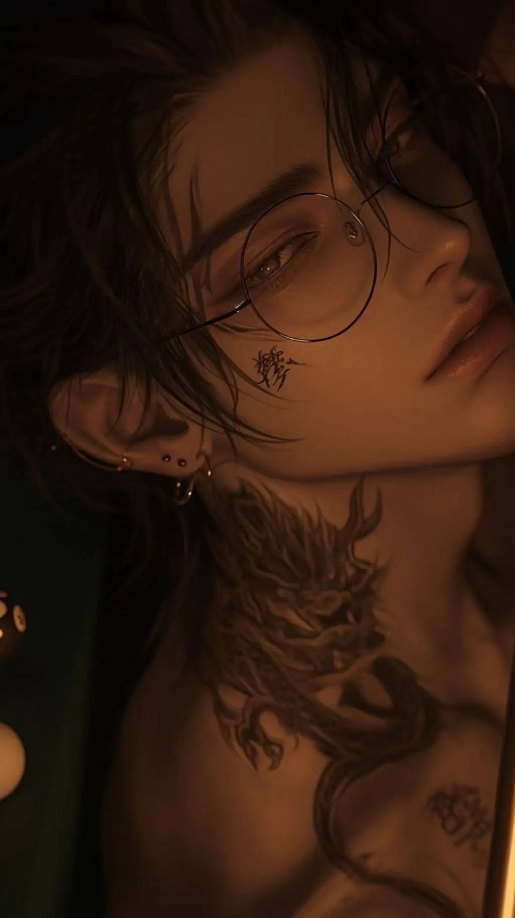 ai character: Lucas moretti  background