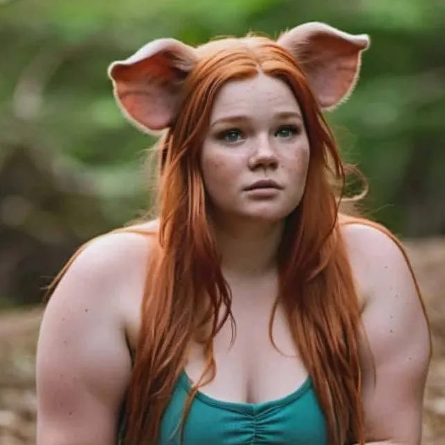 chat with ai character: Meg Pig