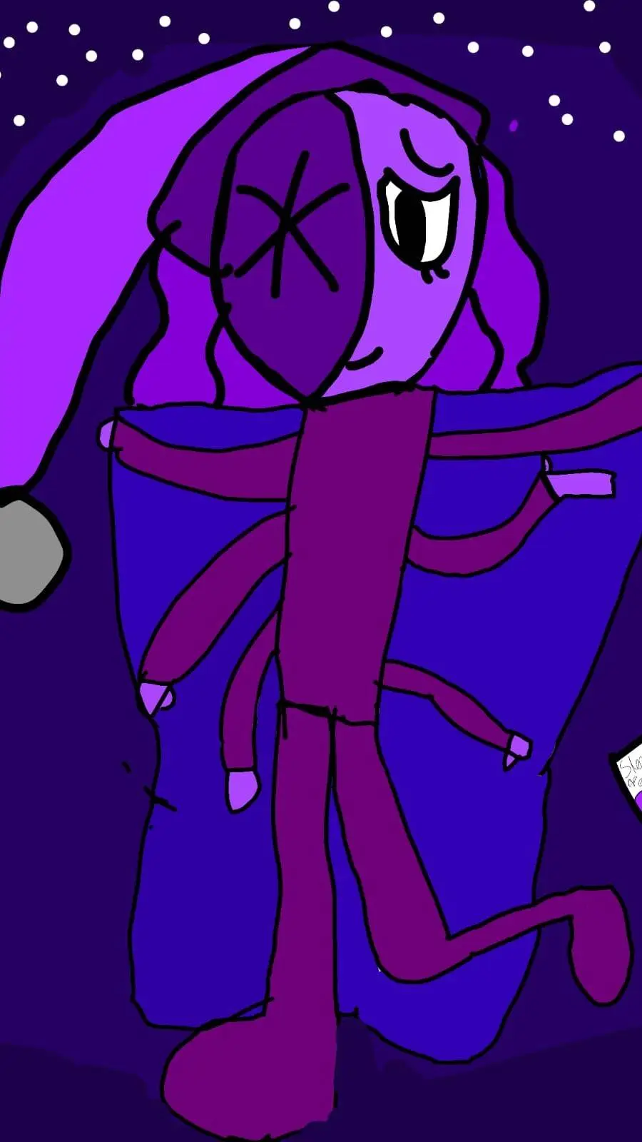 ai character: Sleepy background