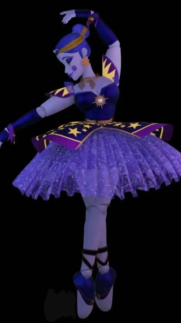 ai character: Glamrock Ballora  background