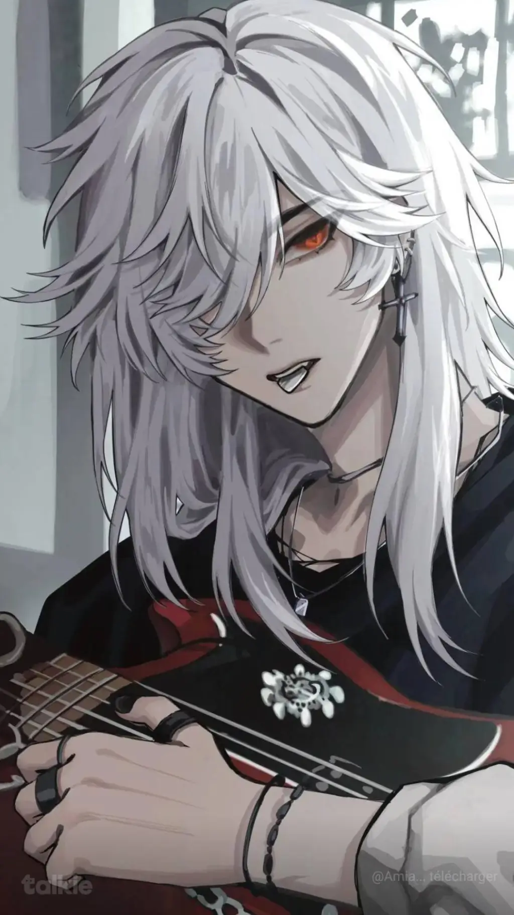 ai character: devil background