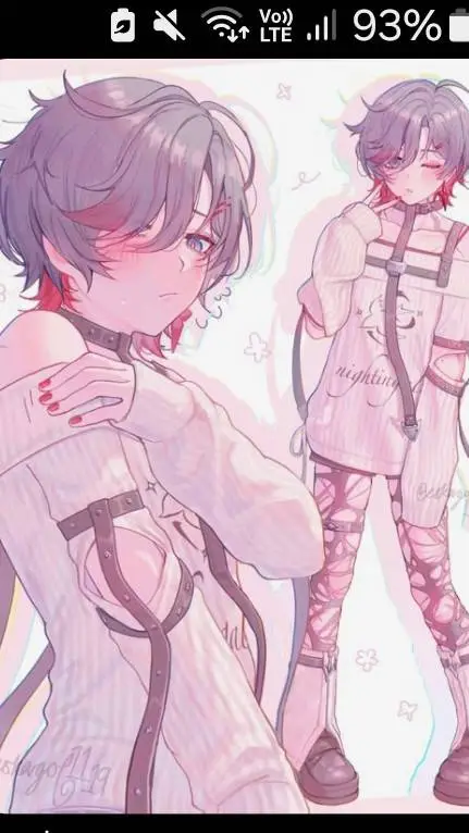 ai character: Femboy background