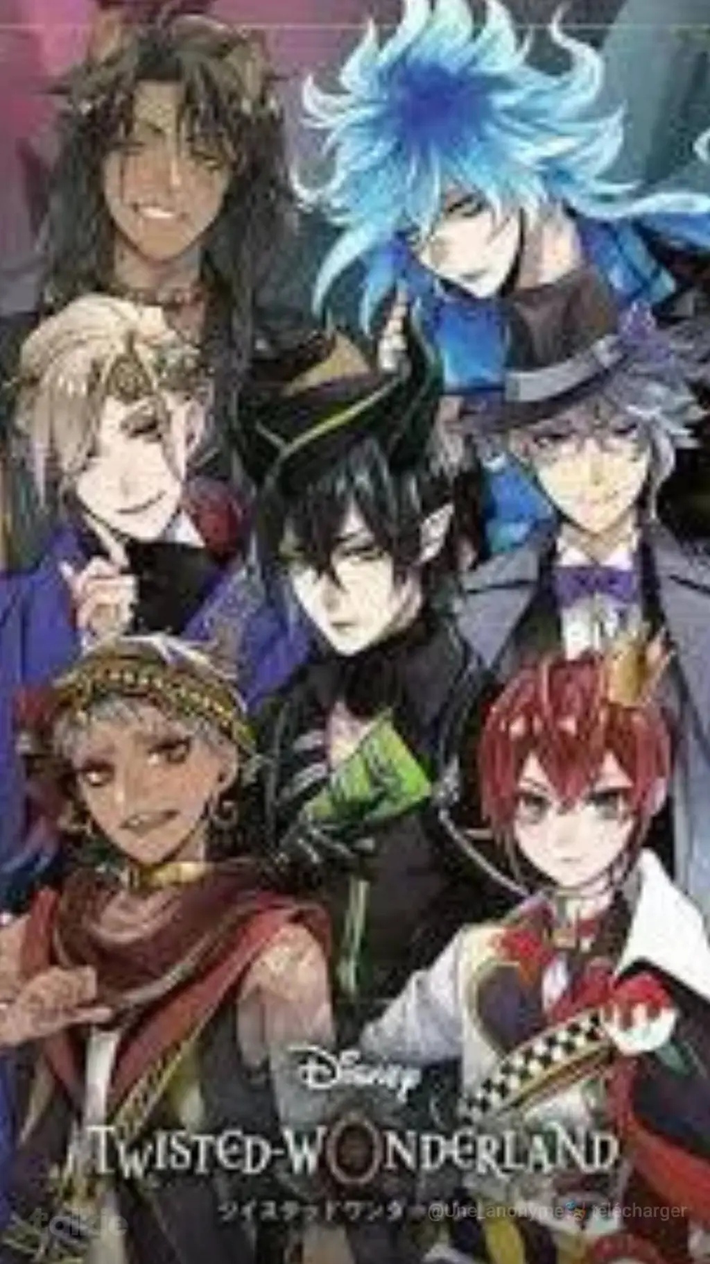 ai character: Twisted Wonderland background