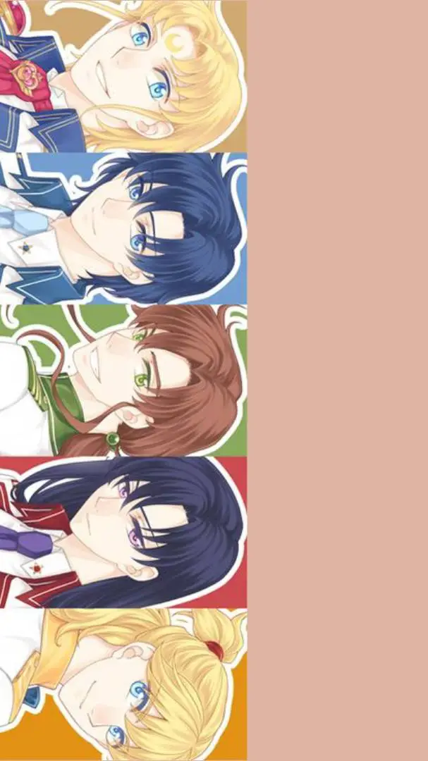 ai character: Sailor Moon Mâle  background