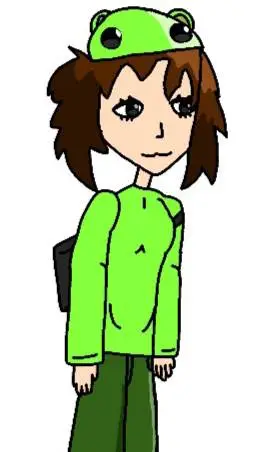 ai character: froggie background