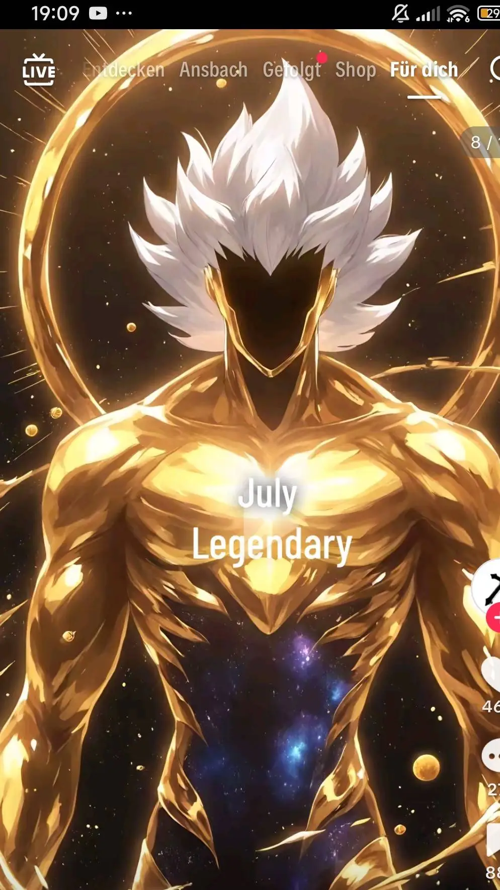 ai character: Sonnengott background