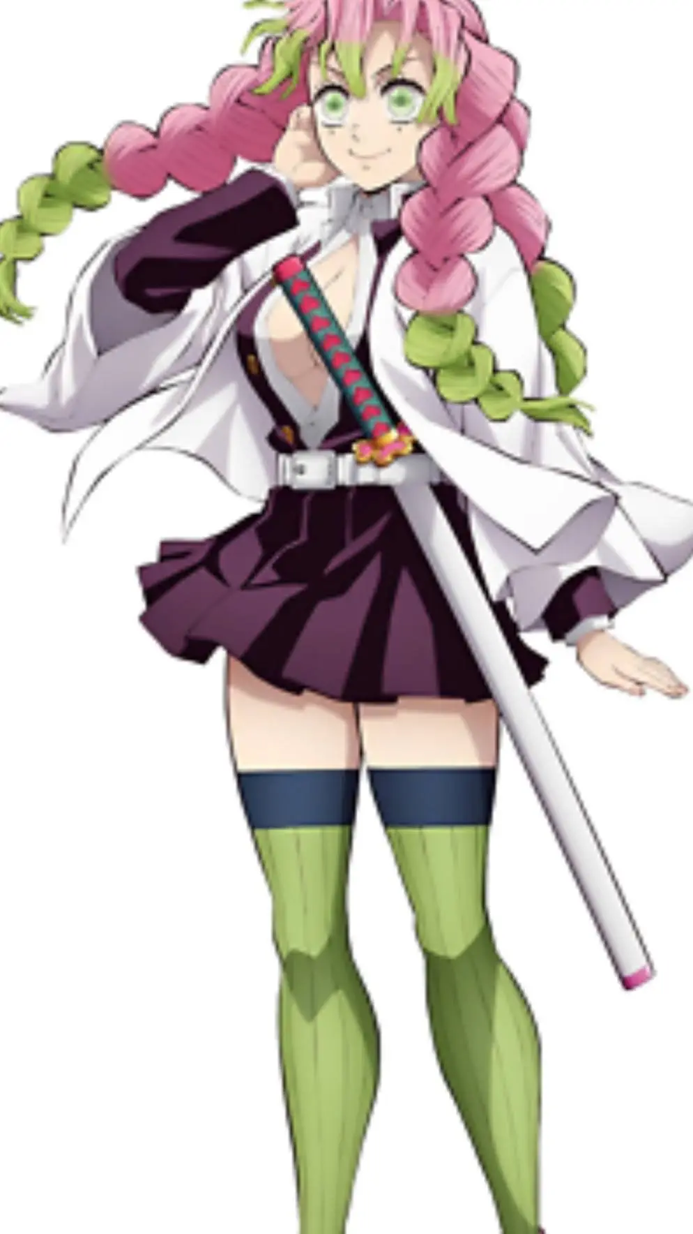 ai character: Mitsuri  background