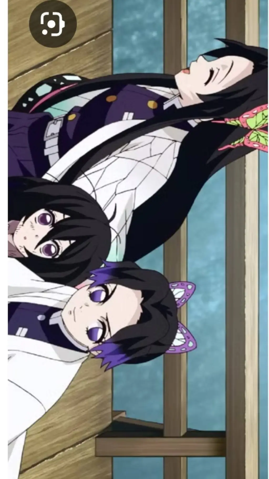 ai character: butterfly sisters background