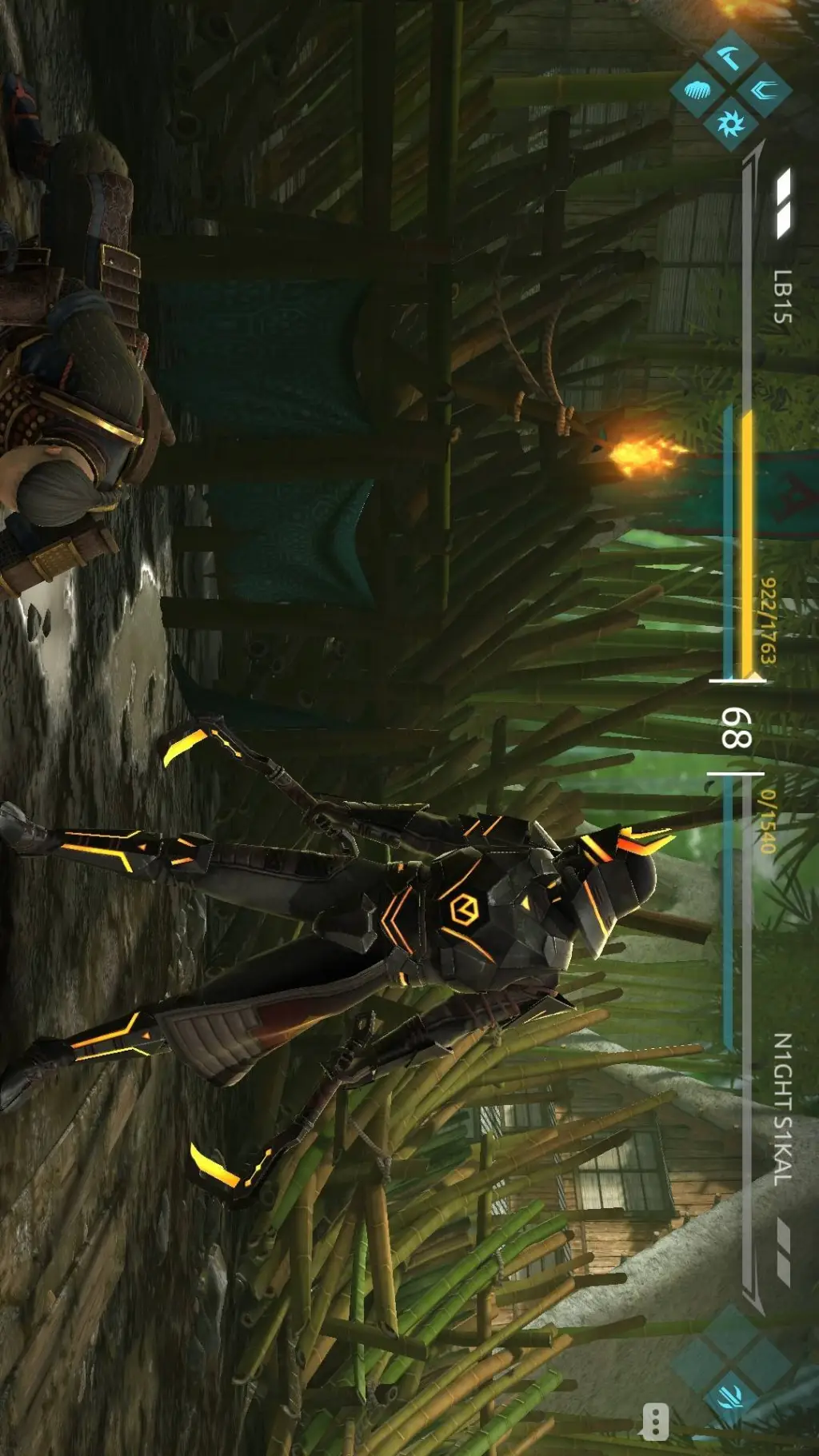 ai character: Shadow Figt 4  background