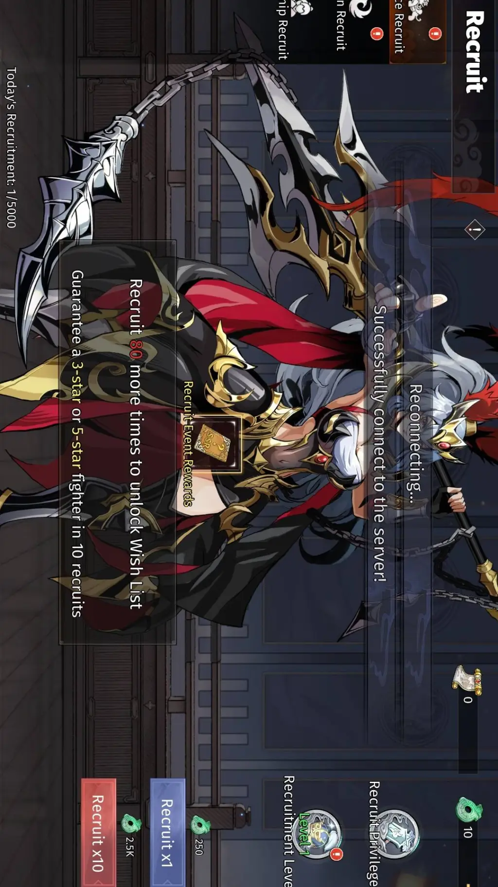ai character: Comandantin  background