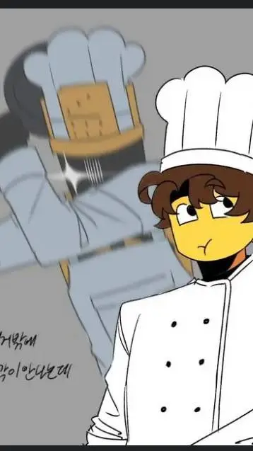 ai character: 1egg & chefletsky background