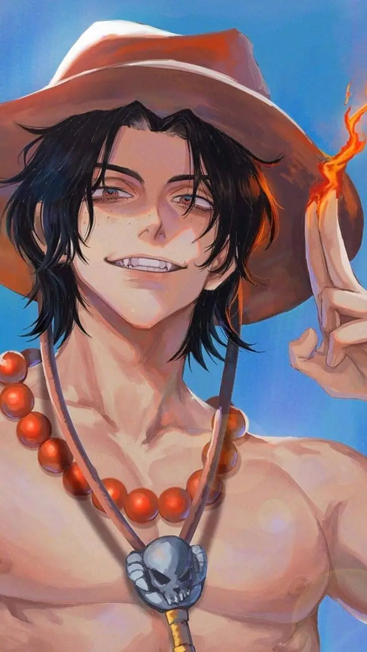 ai character: ~Portgas D. Ace~ background