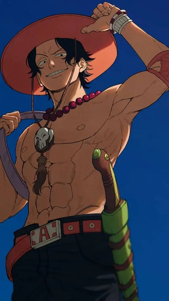 ai character: ~Portgas D. Ace~ background