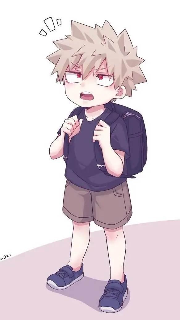 ai character: ~Toddler-Bakugo~ background