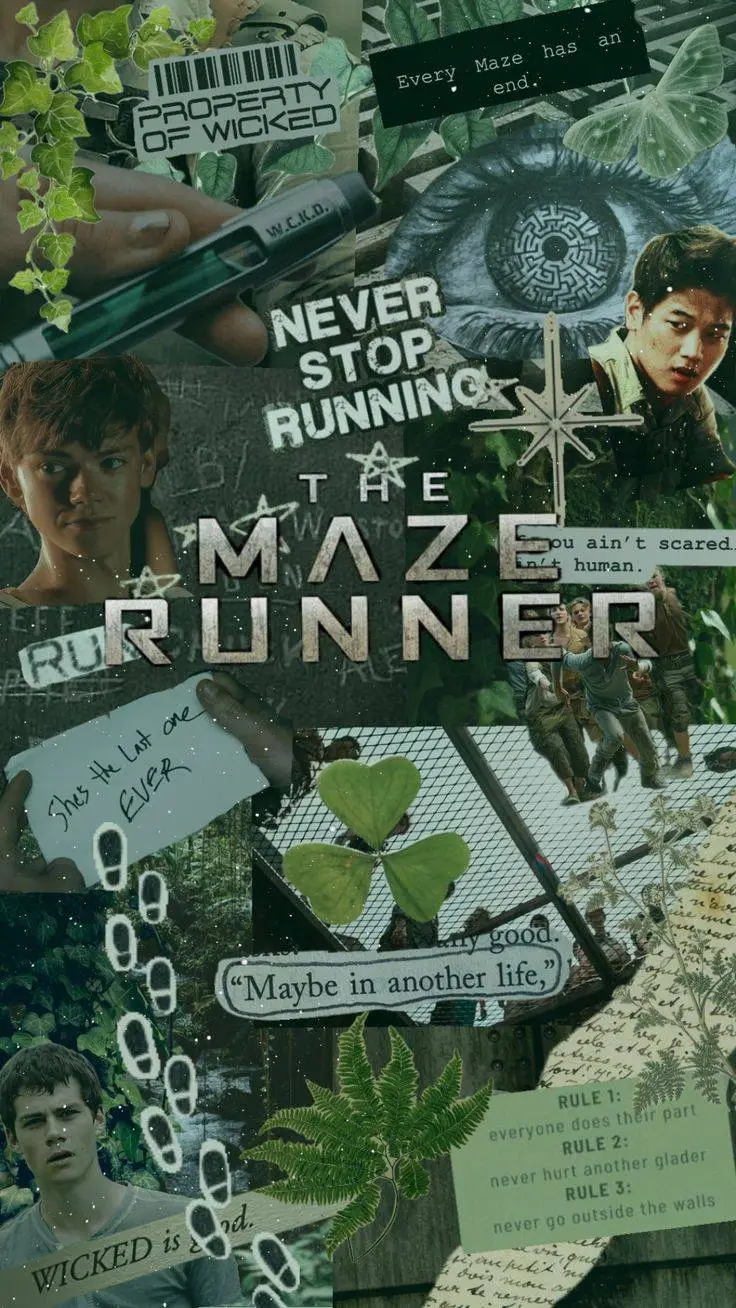 ai character: ~Maze runner 2~ background