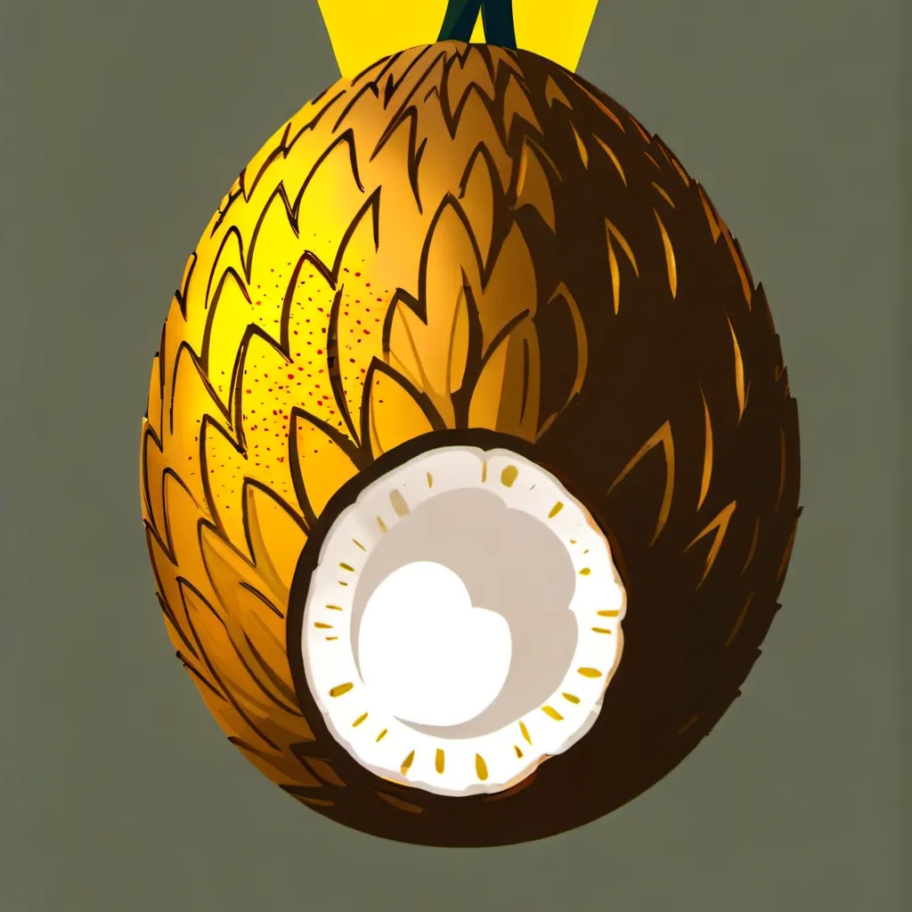 chat with ai character: golden coconut