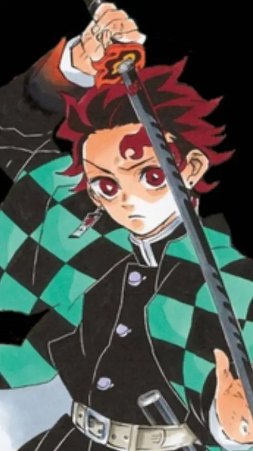 ai character: tanjiro kamado background