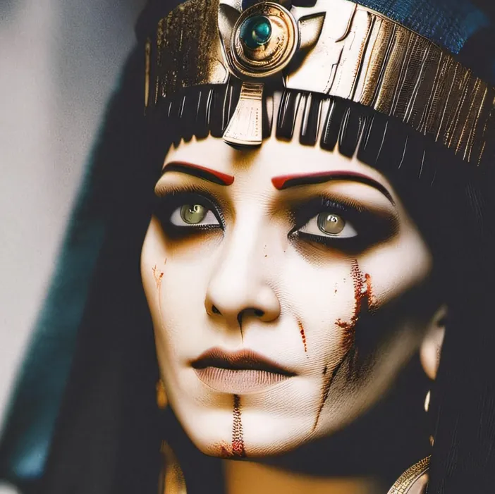 chat with ai character: Zombie Cleopatra