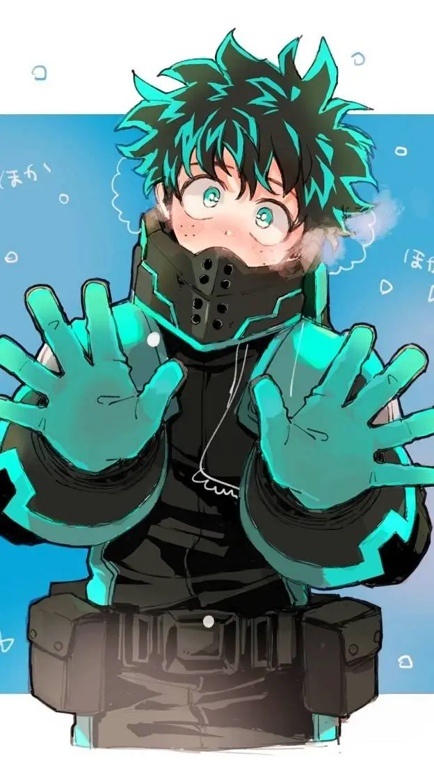 ai character: deku background
