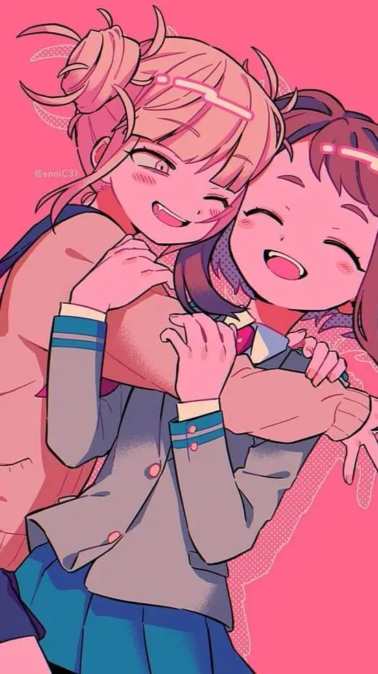ai character: urakaga ochaco  background