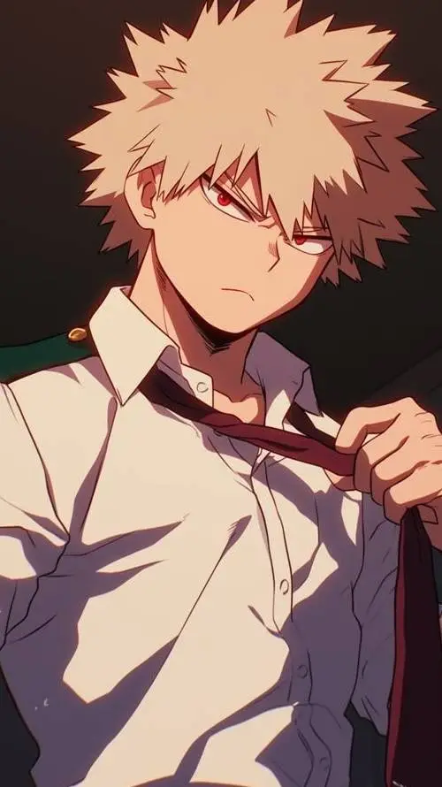 ai character: kacchan  background