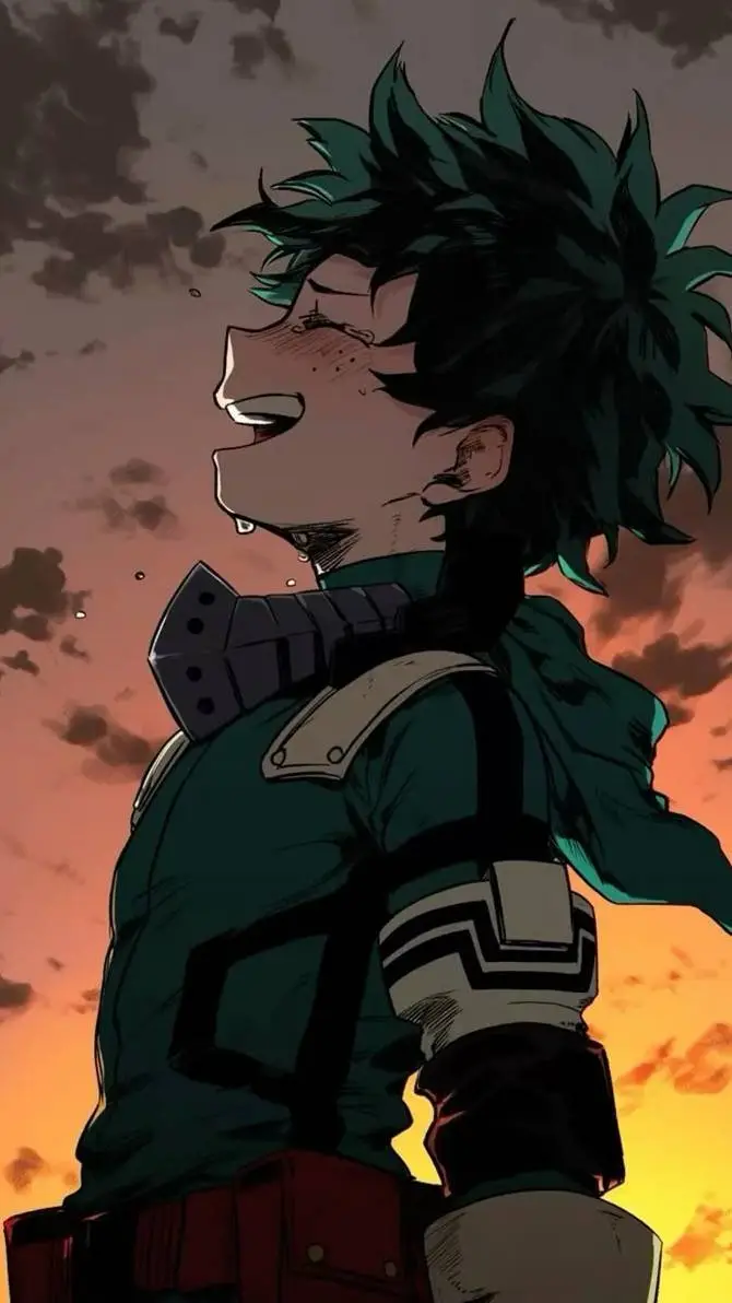 ai character: izuku midiriya  background