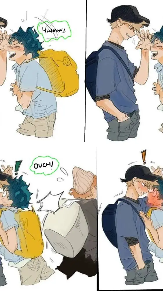 ai character: kacchan  background