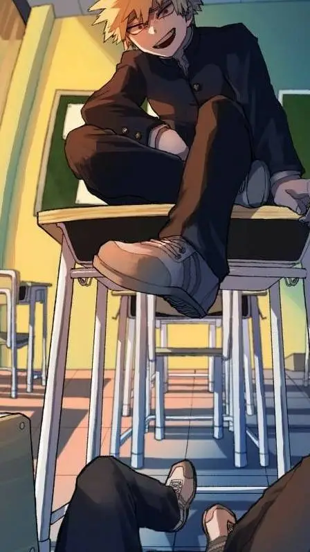 ai character: 💥kacchan 🧡💥 background