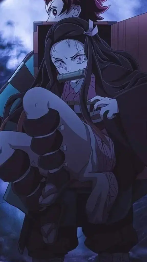 ai character: tanjiro  background