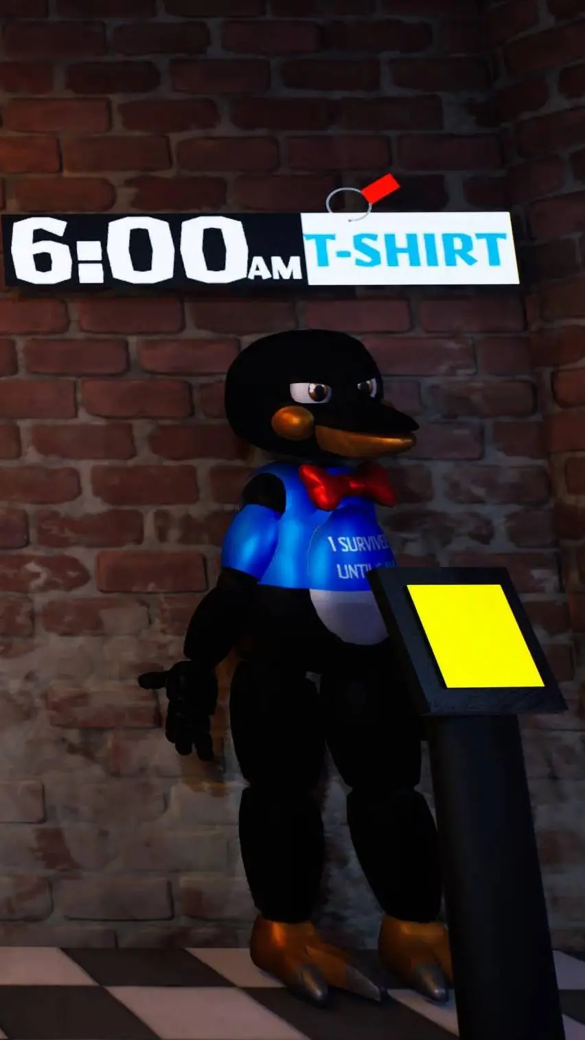 ai character: chilly6:00am shirt background