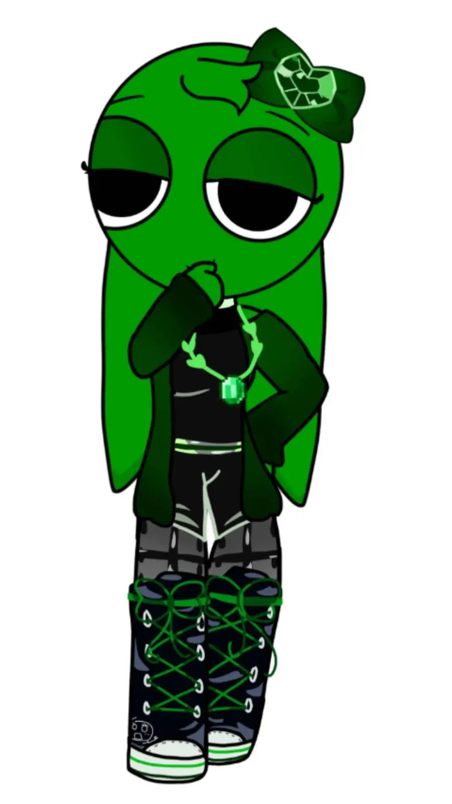 ai character: Ema (sprunki) background