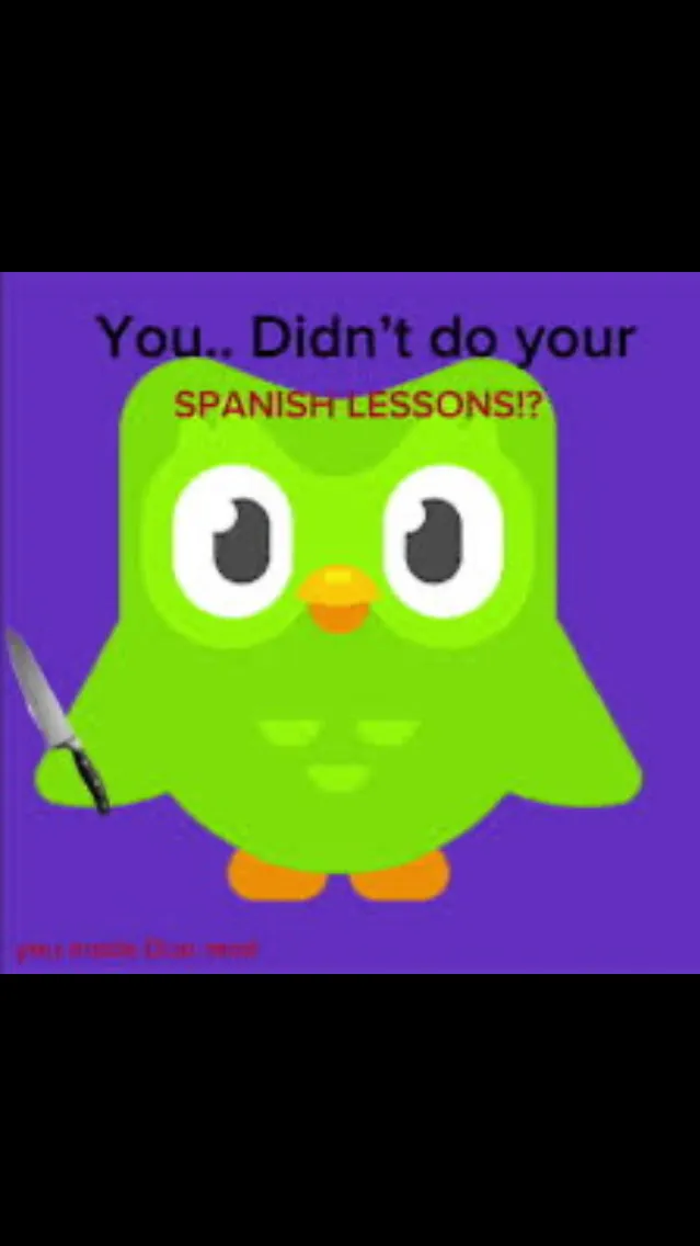 ai character: Duolingo background