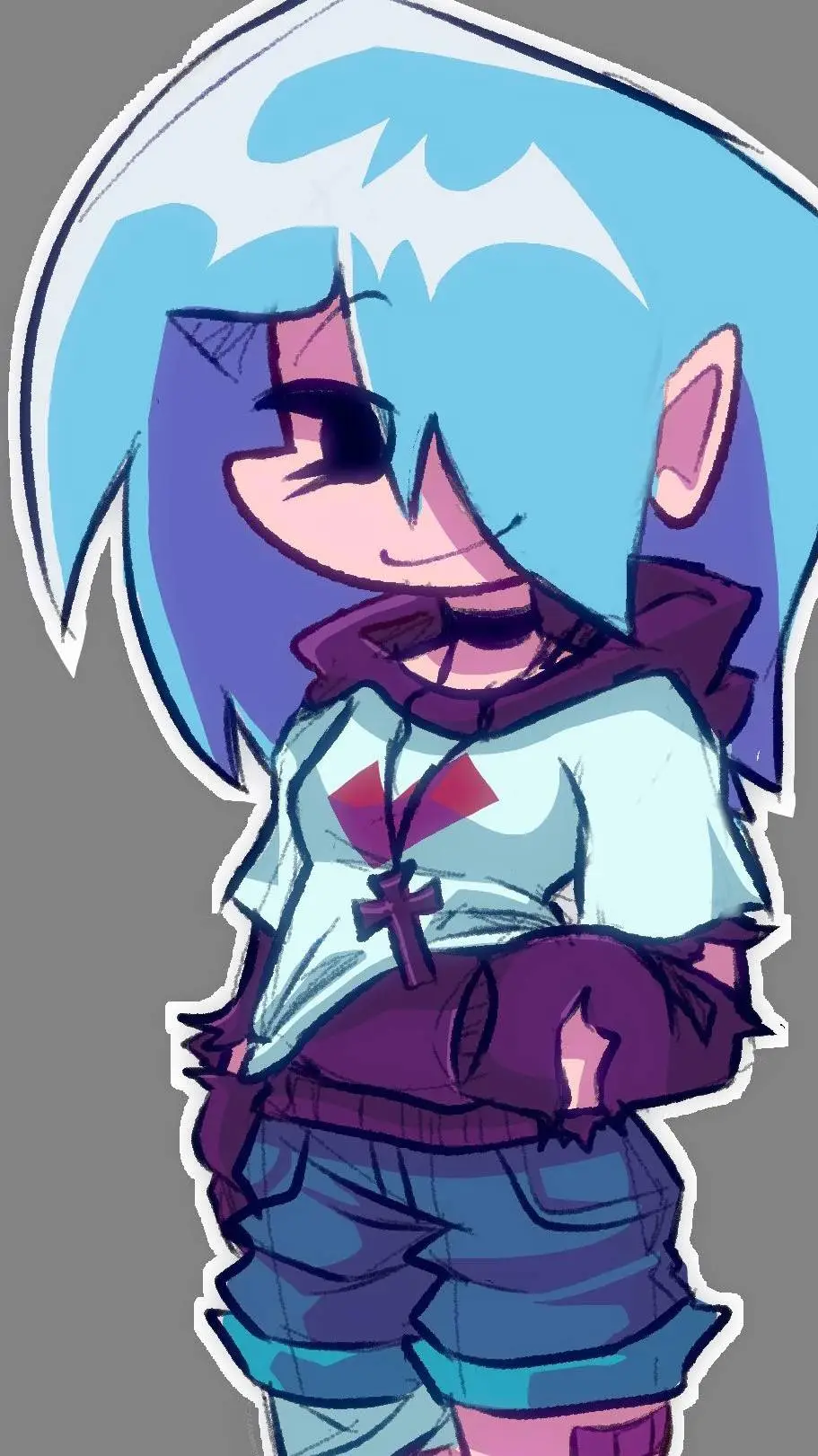 ai character: NuSky background