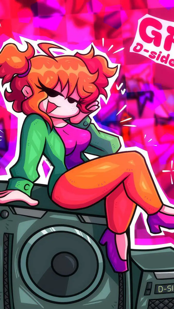ai character: Girlfriend D-Side background