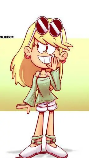 ai character: Leni Loud (#2) background