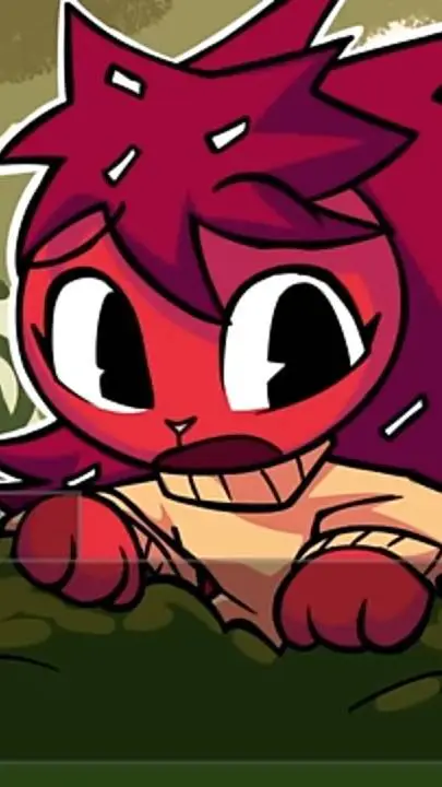 ai character: Flaky (HTF) background