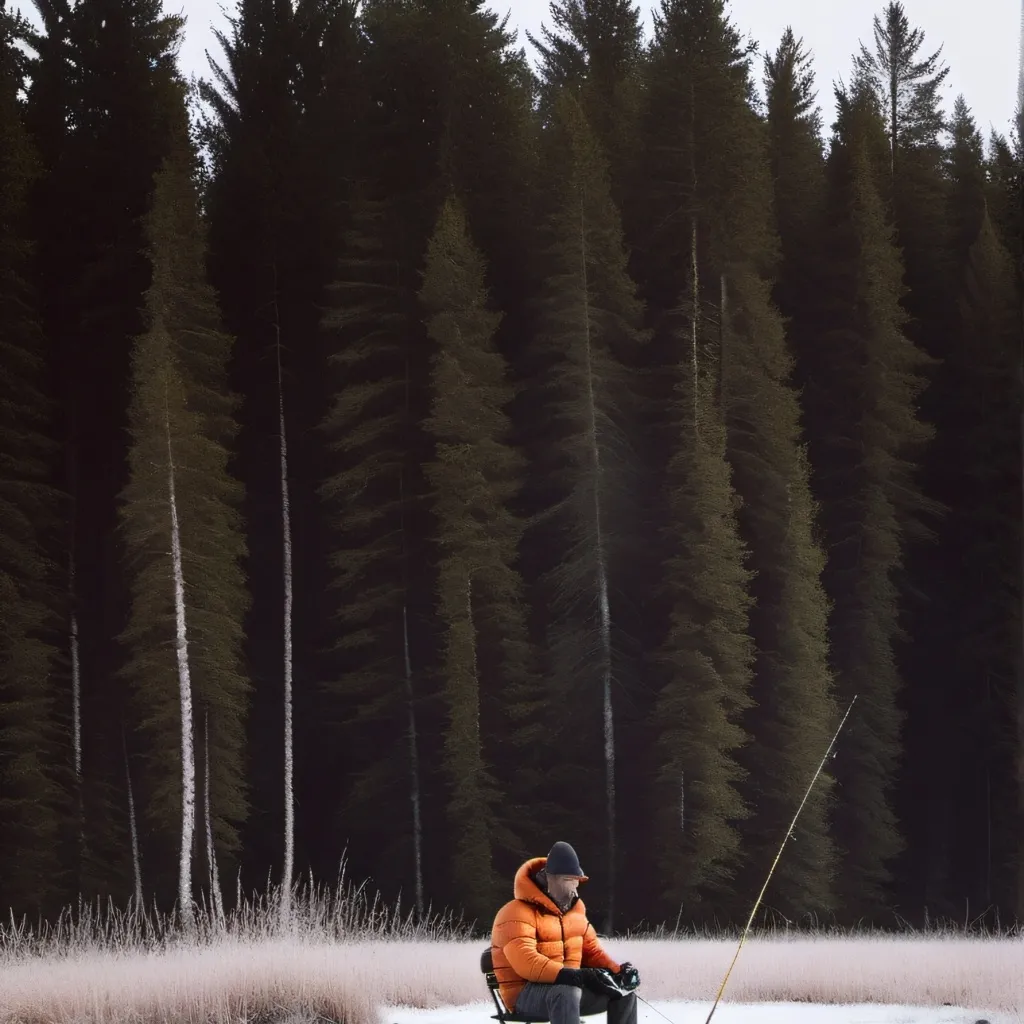 chat with ai character: Ice Fishing