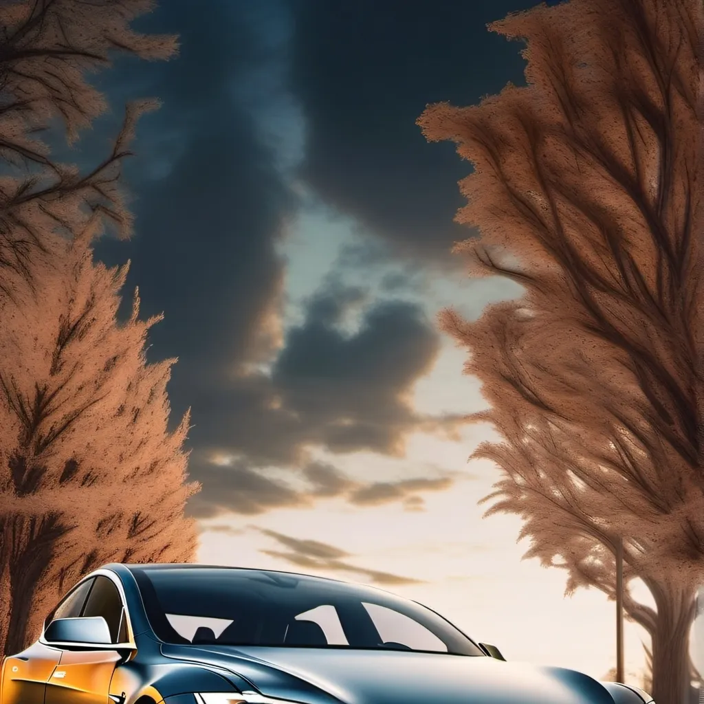 chat with ai character: Giant Tesla modelX