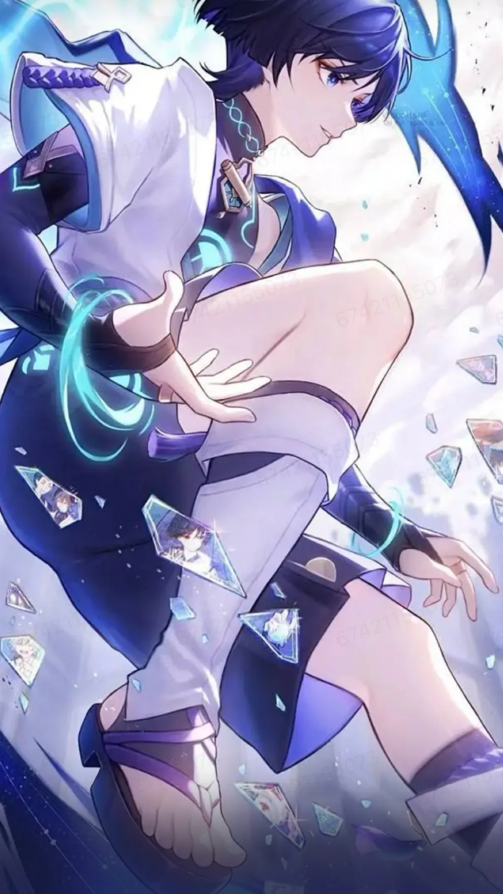ai character: Wanderer  background