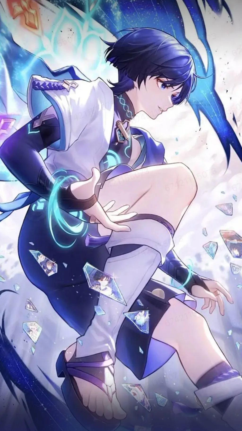 ai character: Wanderer background
