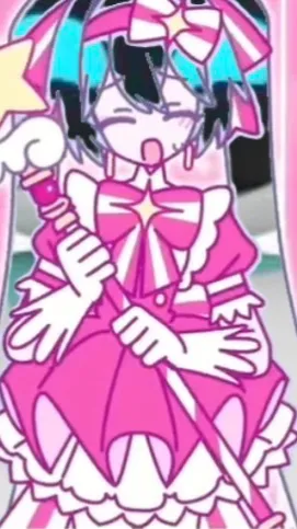 ai character: RN miku but elilk? background