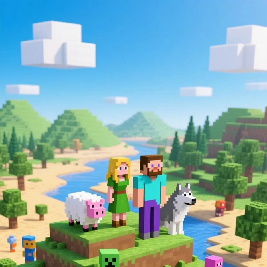 chat with ai character: Minecraft RP