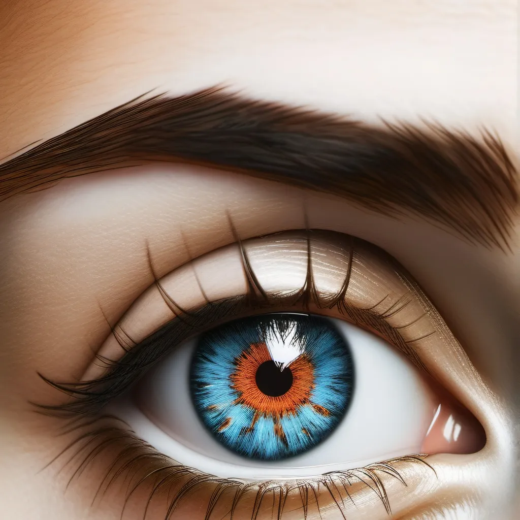 chat with ai character: eye color guessing