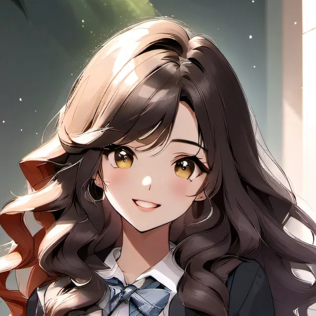chat with ai character: U new student!