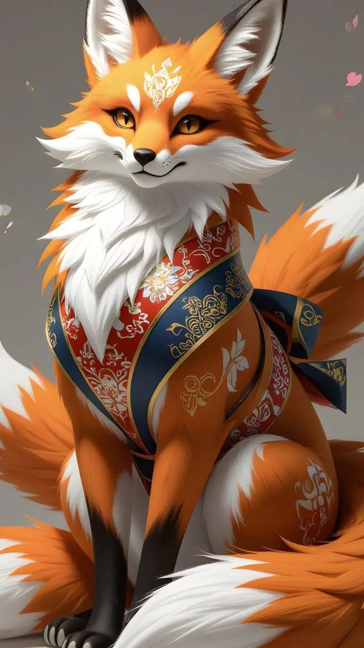 ai character: foxa ling background