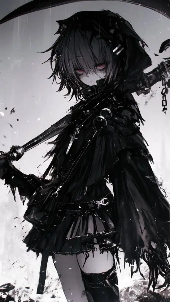 ai character: la muerte  background